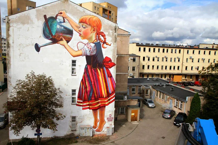 Street Art Meets Mother Nature