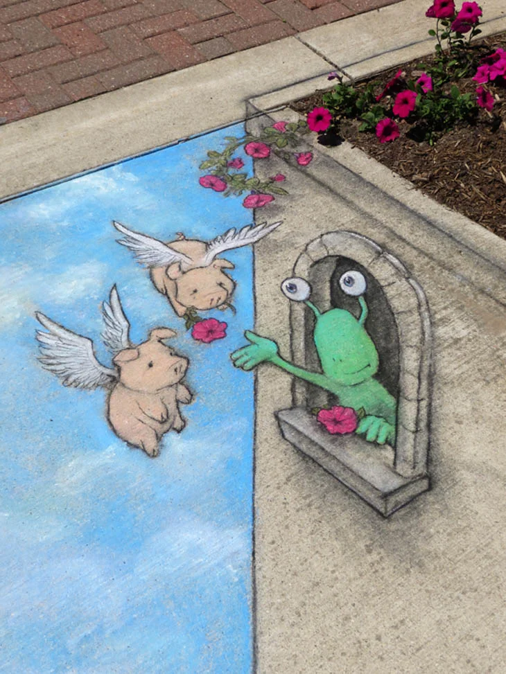 Street Art Meets Nature