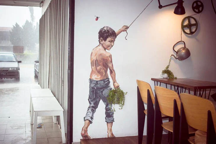 Street Art Meets Nature