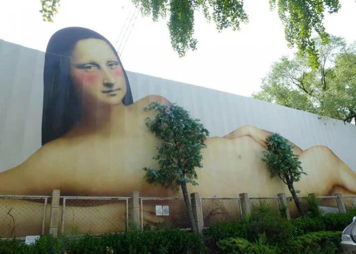 Street art and nature collaborations