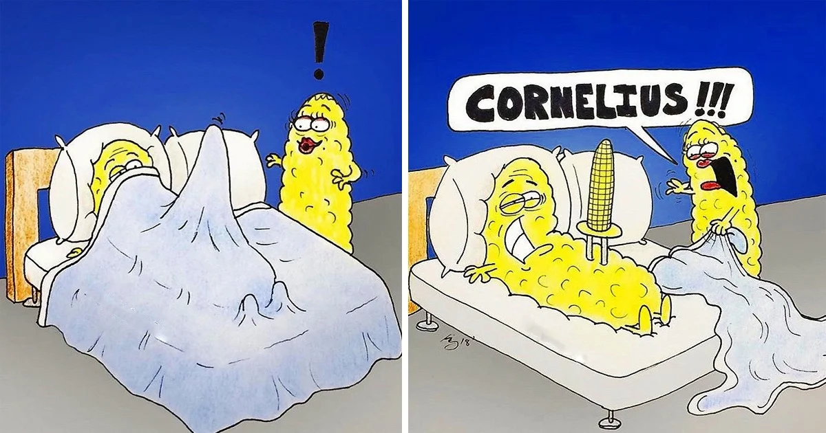 Funny Vegetable Comics