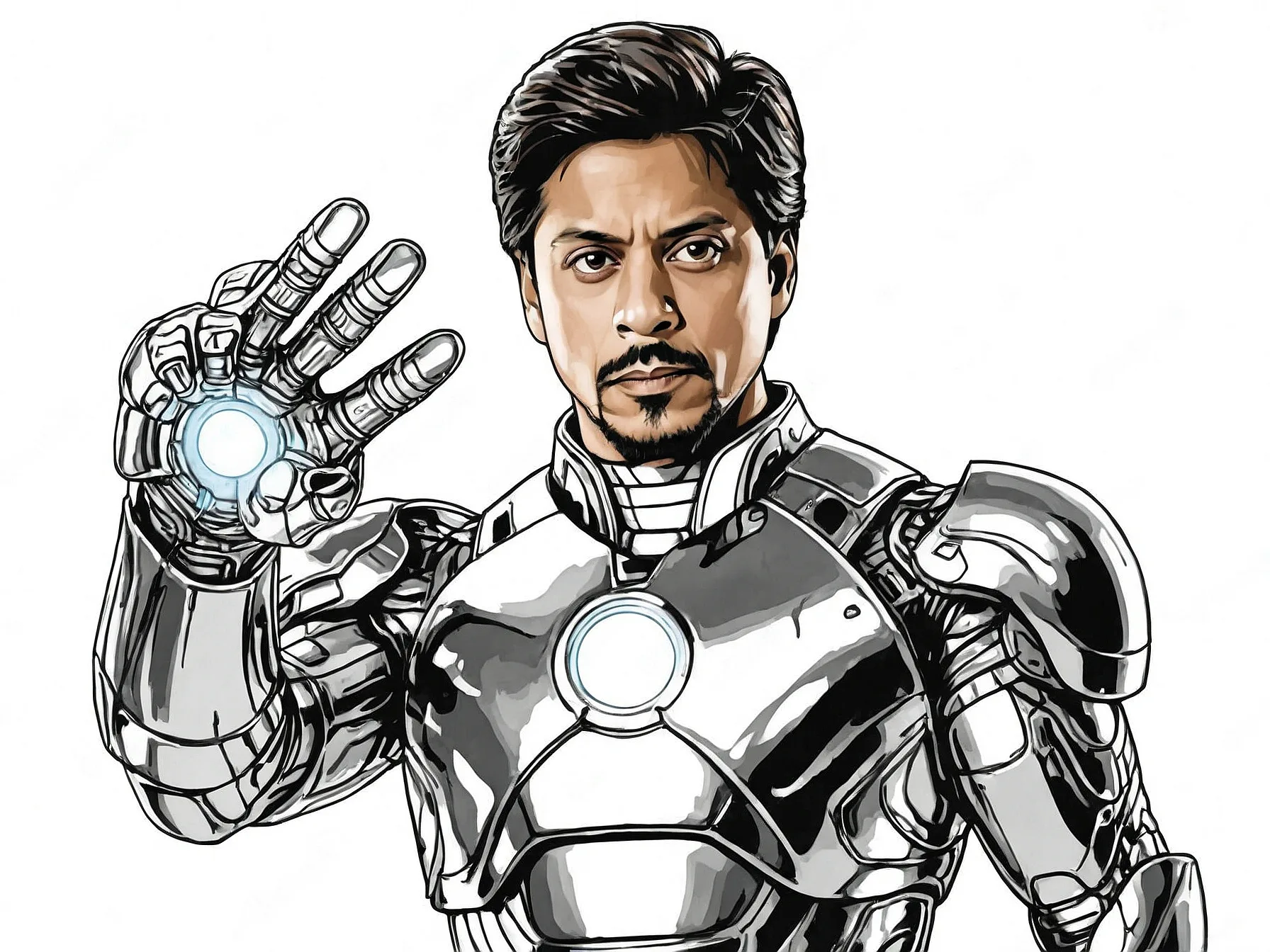 Shah Rukh Khan as Iron Man