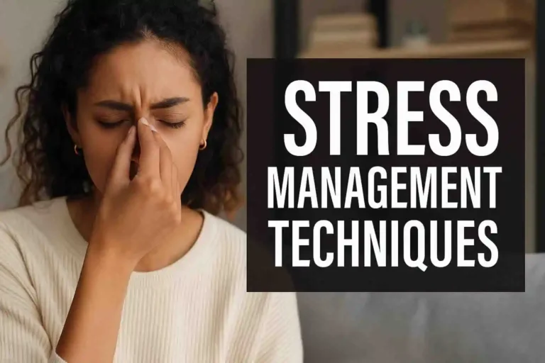 Stress management techniques