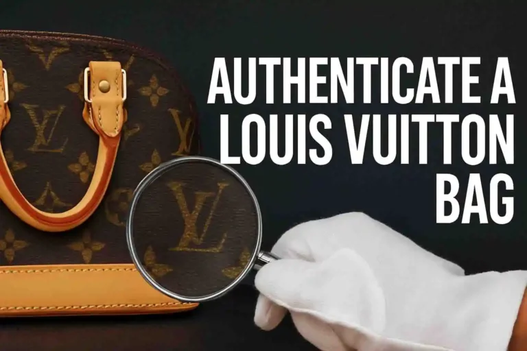 authenticate Louis Vuitton bag