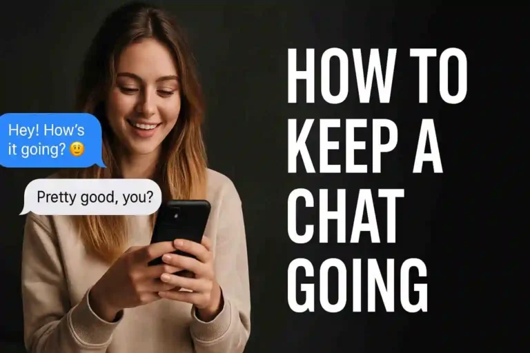 how to keep a chat going after hello