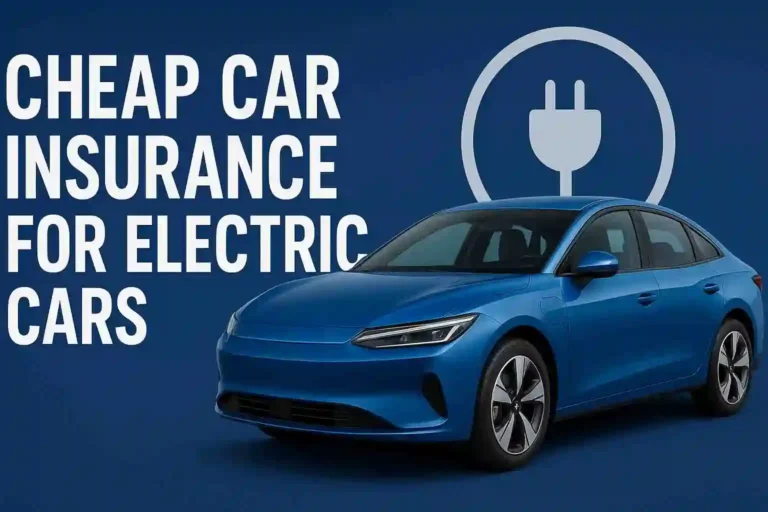 Cheap Car Insurance for Electric Cars