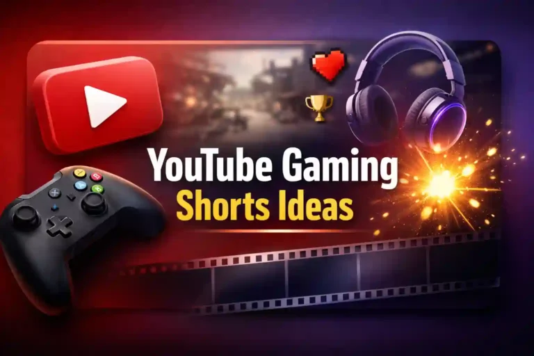 YouTube Gaming Shorts ideas