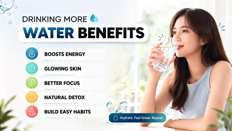 drinking more water benefits