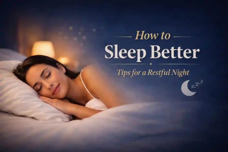 how to sleep better